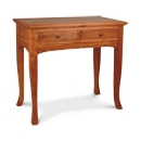 Island Solid Teak Capriole Kipas 2 Drawer Hall