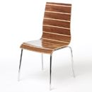 FurnitureToday Italian Design Richmond Walnut Chairs - set 4