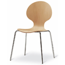 FurnitureToday Italian Design SE100 Whirlwind chairs - set of 4