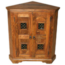 FurnitureToday Jali Block corner cabinet