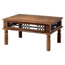 FurnitureToday Jali capsule dark Indian coffee table