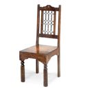 FurnitureToday Jali capsule dark Indian high back Jali chair