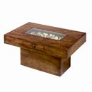 FurnitureToday Jali capsule dark Indian pebble coffee table