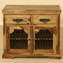 FurnitureToday Jali light 2 drawer sideboard