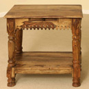 FurnitureToday Jali light carved hall table
