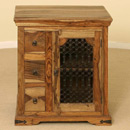 FurnitureToday Jali light low indian Hi-Fi cabinet