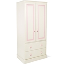 Jemima Double Wardrobe with Drawers
