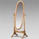 FurnitureToday Julian Bowen Pickwick Pine Cheval Mirror