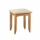 FurnitureToday  Julian Bowen Pickwick Pine dressing table stool
