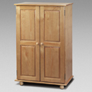 FurnitureToday Julian Bowen Pickwick Pine short wardrobe