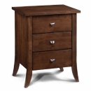 Julian Bowen Santiago 3 drawer bedside