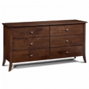 FurnitureToday Julian Bowen Santiago 6 drawer chest