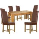 FurnitureToday Junk Plank 7ft 8 Chair Dining Set