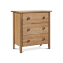 FurnitureToday Kendal Elm 3 Drawer Chest