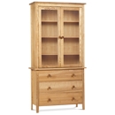 FurnitureToday Kendal Elm Display Cabinet