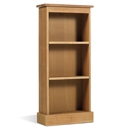 FurnitureToday Kendal Elm Low Bookcase