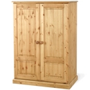 FurnitureToday Kent solid pine all hanging midi wardrobe