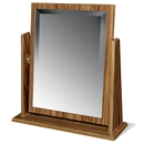 FurnitureToday Knightsbridge Black Single Mirror