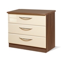 FurnitureToday Knightsbridge Cream 3 Drawer Chest