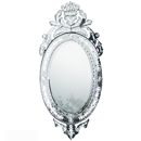 FurnitureToday Large Oval Venetian Mirror