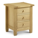 FurnitureToday Lyndhurst 3 Drawer Bedside