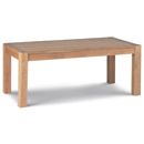 FurnitureToday Lyon Oak 6ft Extending Dining Table