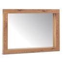 FurnitureToday Lyon Oak Landscape Mirror