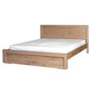 FurnitureToday Lyon White Oak Bed