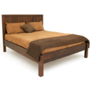FurnitureToday Madison Square walnut wood bed frames