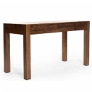 FurnitureToday Madison Square Walnut Wood Dressing Table