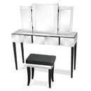 FurnitureToday Manhattan Mirrored Dressing Table set