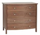 FurnitureToday Meridian Walnut low wide chest