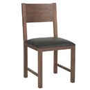 FurnitureToday Meridian Walnut panel back chair