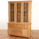 FurnitureToday Metro Living Solid Oak 4ft6 Dresser