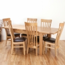 FurnitureToday Metro Living Solid Oak 6 Jenna high chair 4ft4