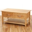 Metro Living Solid Oak Coffee table
