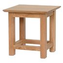 Metro Living Solid Oak Side Table