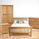 FurnitureToday Metro Solid Oak Bedroom Collection