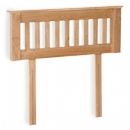 FurnitureToday Metro Solid Oak Kingsize Headboard