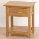 FurnitureToday Metro solid oak nightstand