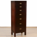 FurnitureToday Milan 7 Drawer Tallboy Chest