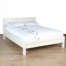 Milan Antique White Bed