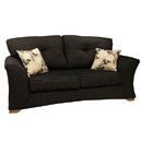 FurnitureToday Milan Sofa in Jenni Black