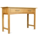 FurnitureToday Milano Oak Console Dressing Table