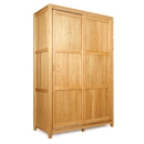 FurnitureToday Milano Oak Sliding Door Wardrobe
