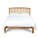FurnitureToday Milano Solid Oak Bed