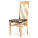 FurnitureToday Monaco Oak Slatted Back Dining Chair