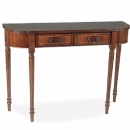 FurnitureToday Montague Gower 2 drawer Bow End Hall Table