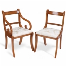 FurnitureToday Montague Gower Scroll Chair