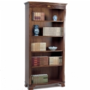 FurnitureToday Montague Gower Tall Bow Front Bookcase